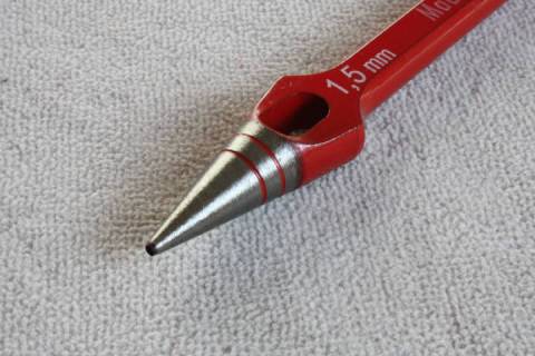 Henkellocheisen Rund 1,5 mm - Picture: A1